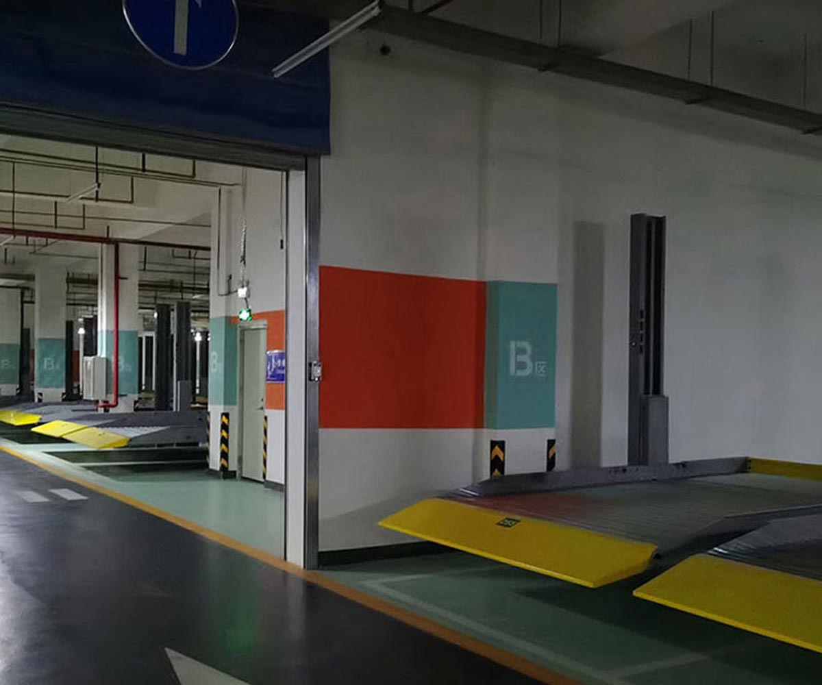 蘆山雙柱機(jī)械停車位回收