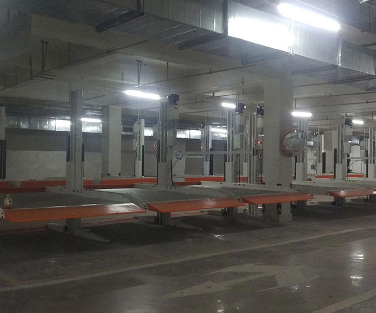 敘永兩層PSH型立體停車(chē)設(shè)備安裝