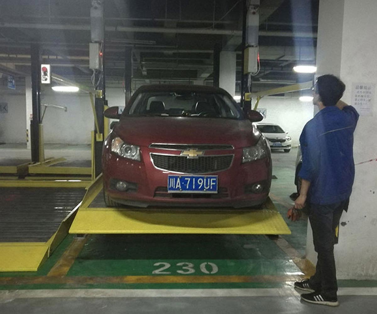通江升降橫移式機械式停車位出租