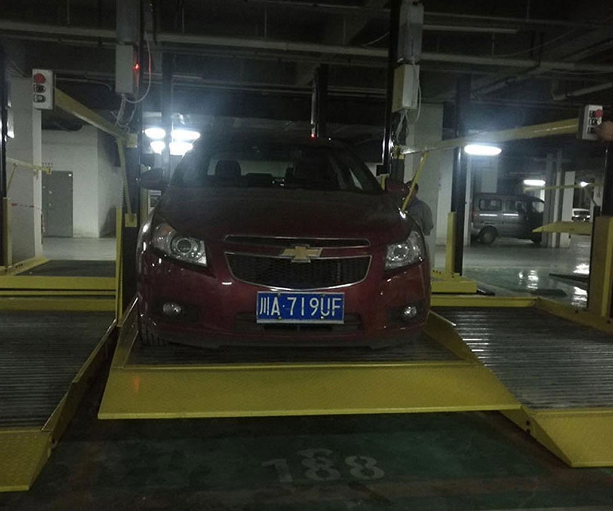 夾江2層簡易式立體停車庫短租