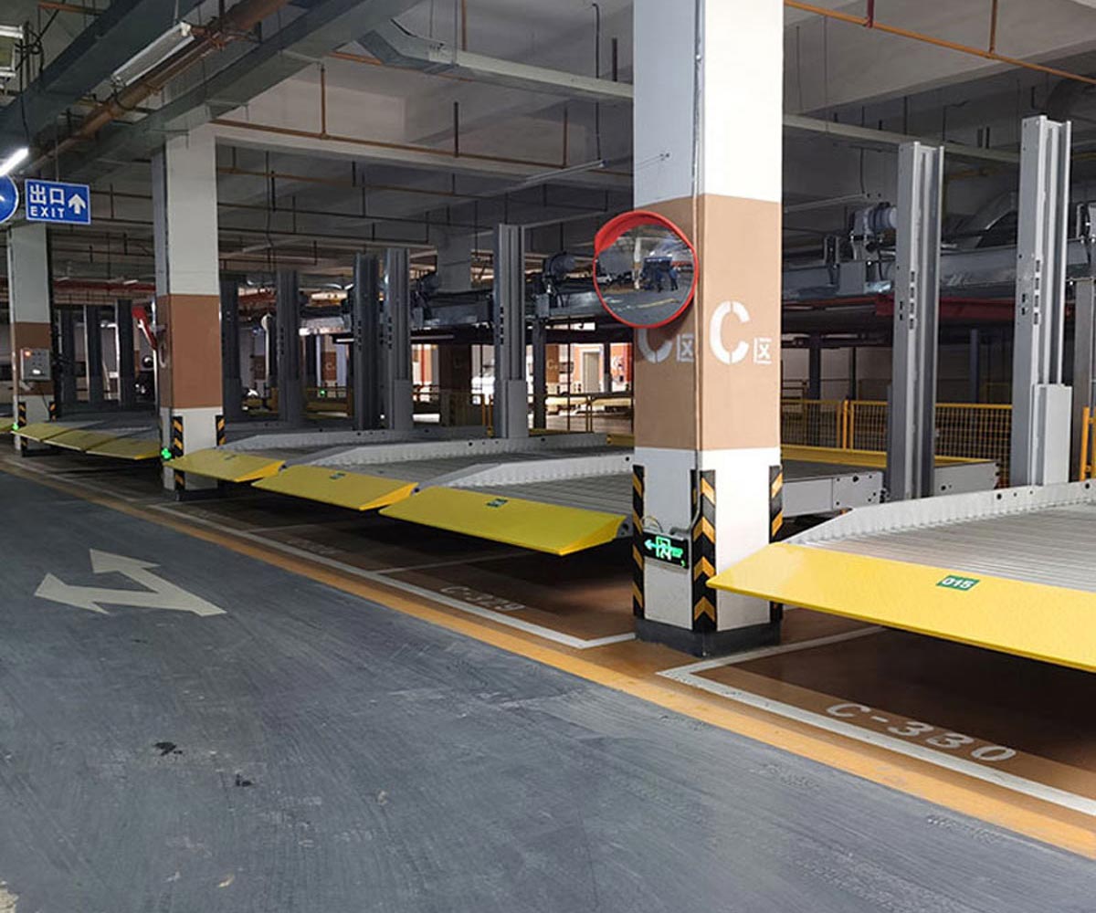 夾江地下室升降式機械停車設(shè)備回收