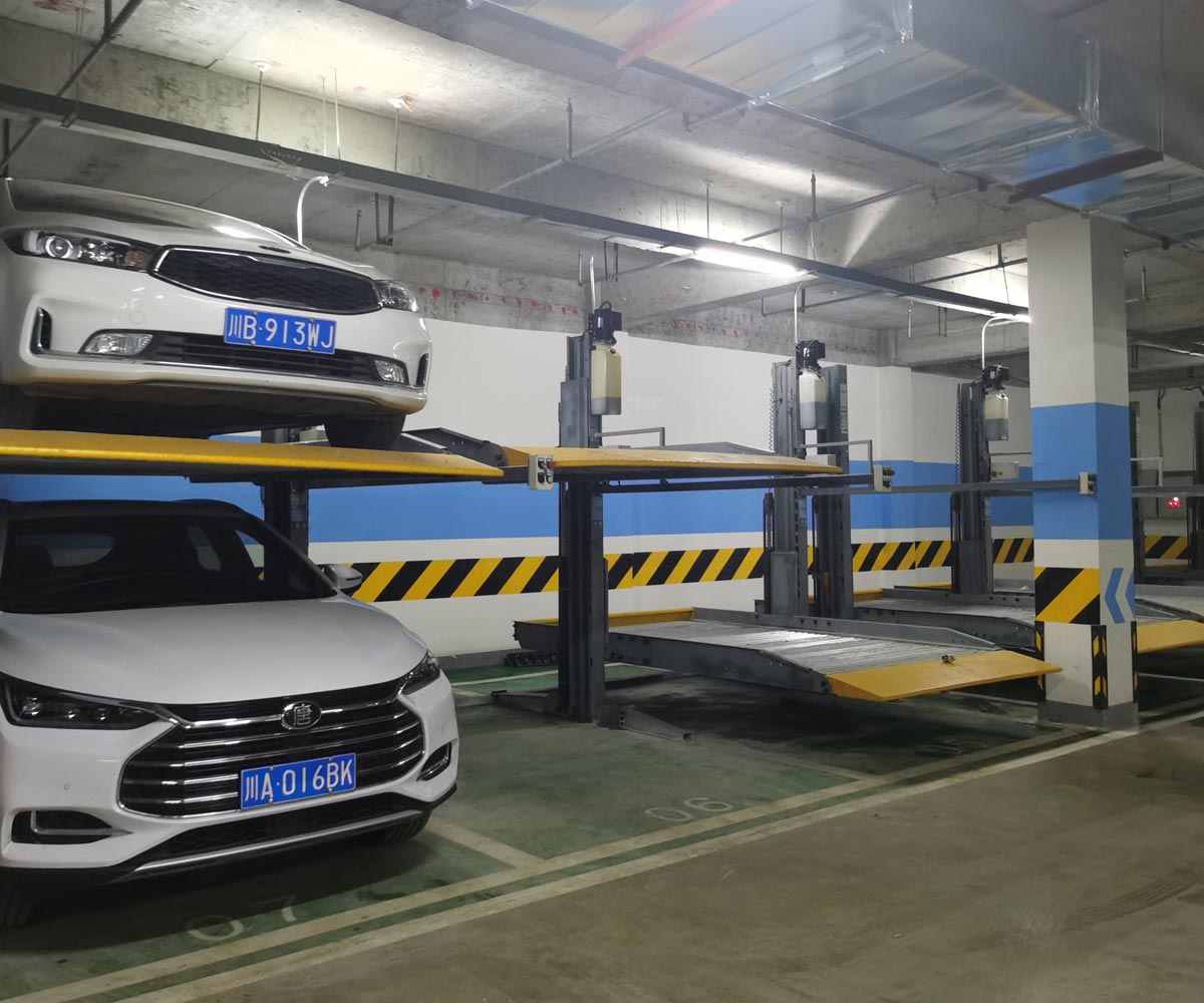 壤塘小區(qū)四柱機(jī)械停車