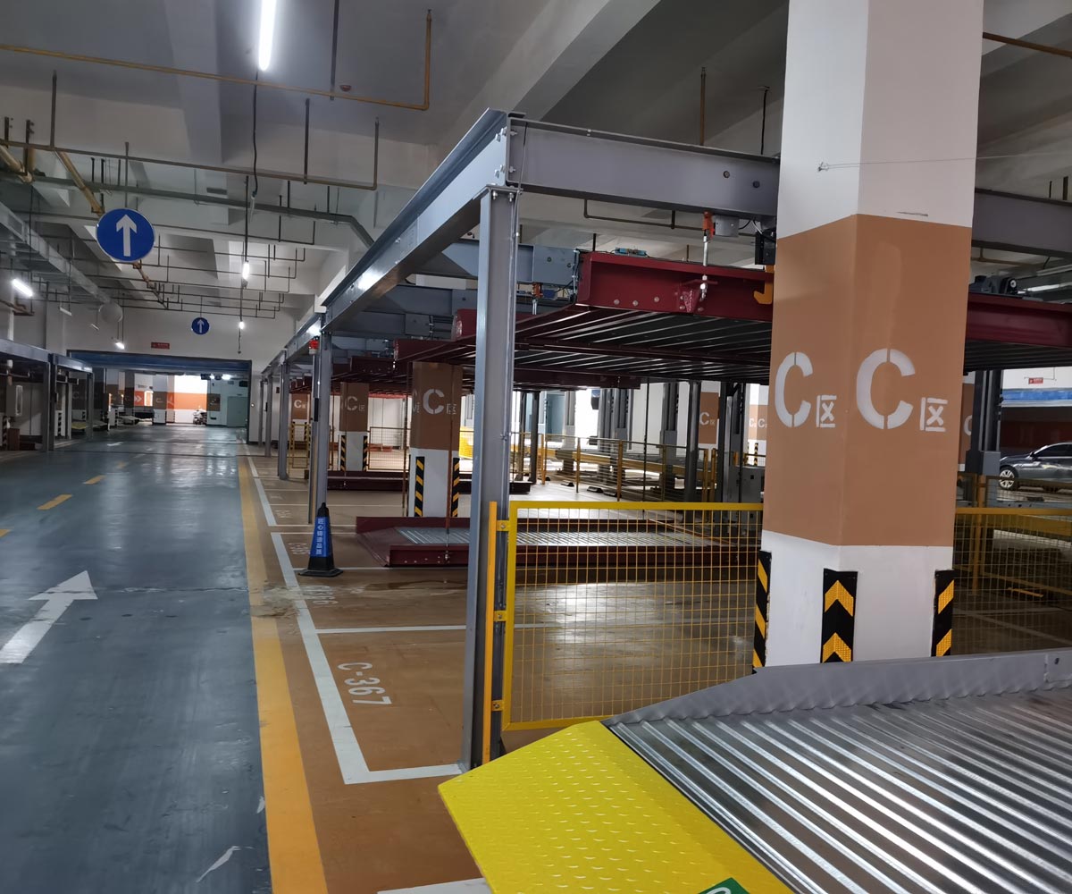 夾江雙層簡易類停車寶