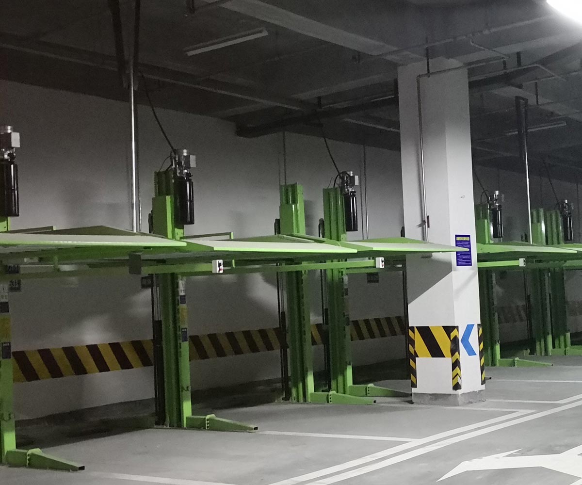 平武地下室二層簡易式機(jī)械停車