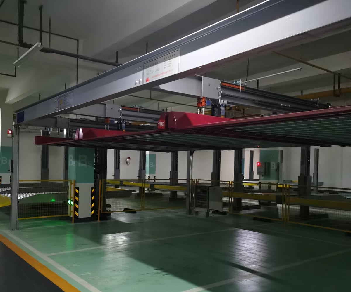 通江小區(qū)兩層簡易類停車設(shè)備