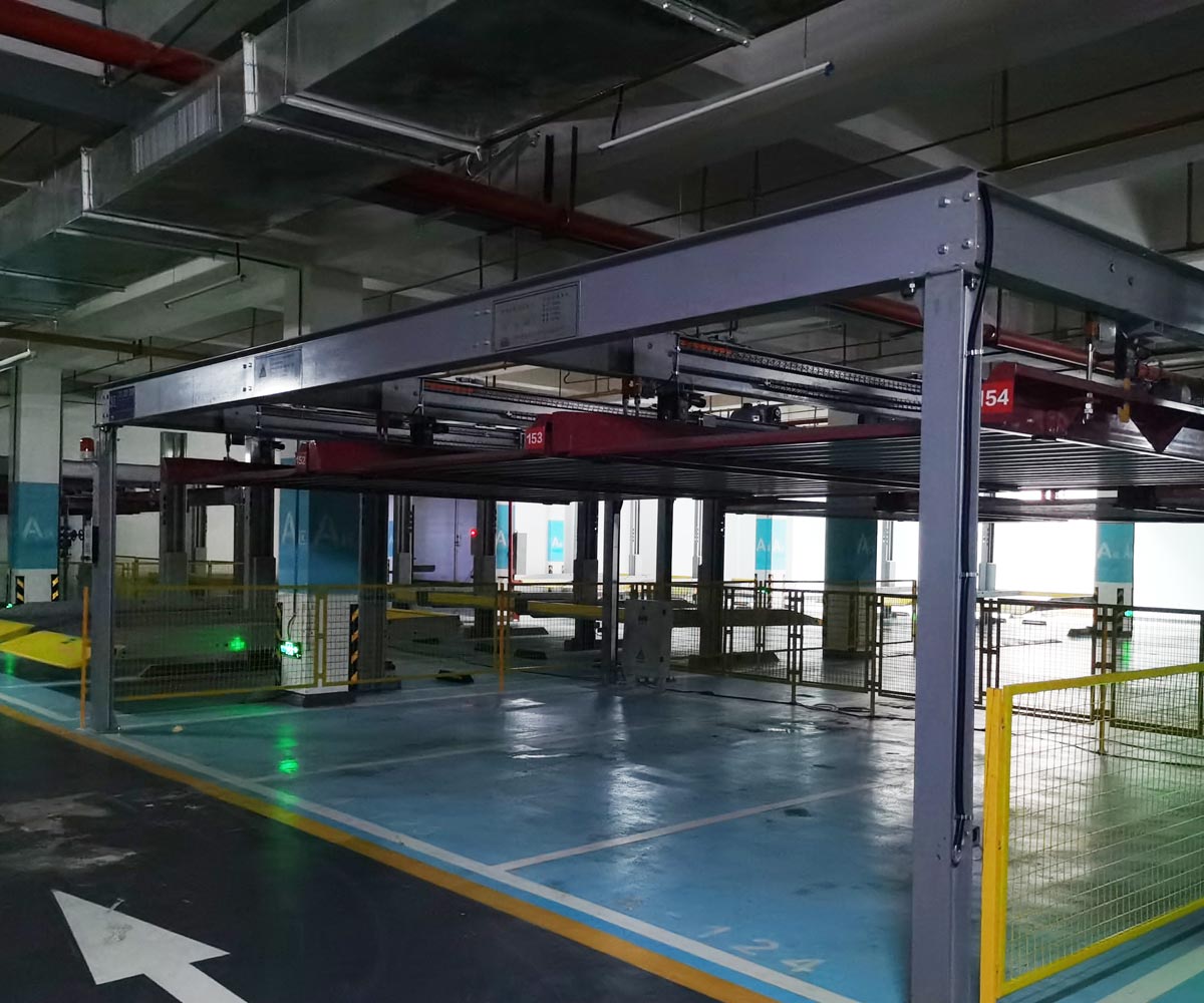 潼南小區(qū)四柱簡易式機械停車設(shè)備